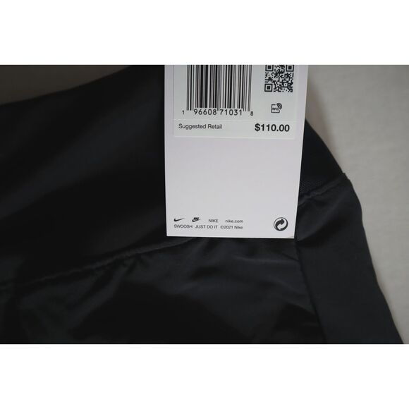 Nike FB7044-010 Women's Sz L Black Dri-FIT Swift Mid-Rise Running Pants - Picture 3 of 13